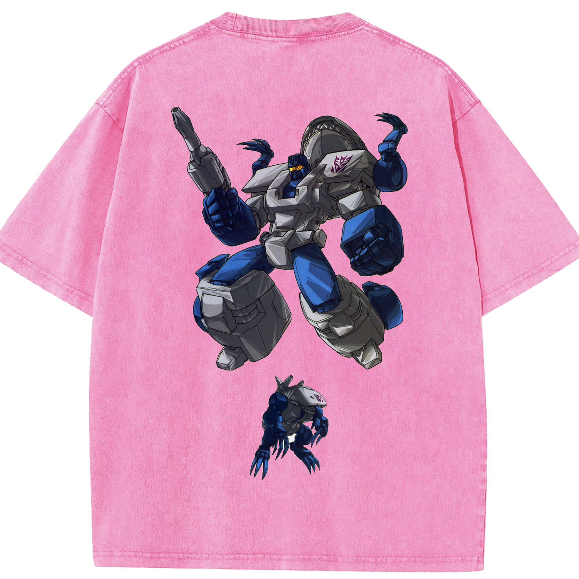 （画像用）  綿100% ヴィンテージ風 半袖Tシャツ（背面プリント）